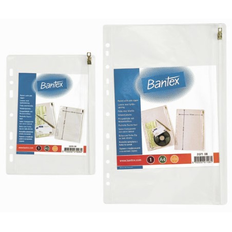 Koszulka Na Suwak Bantex A4 10szt/opak 2071 131788